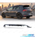 DIFFUSORE VOLKSWAGEN VW GOLF 7 GTI 13-17 NERO LUCIDO