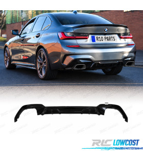 DIFFUSORE BMW G20 G21 19-22 LOOK M PERFORMANCE 325i NERO OPACO