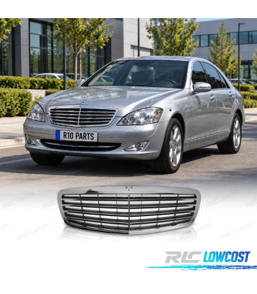 GRIGLIA MERCEDES W221 05-12 LOOK AMG CROMO CARBONIO