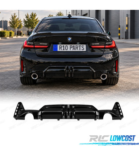 DIFUSORE BMW G20 LCI 23-25 LOOK M 330i NERO LUCIDO