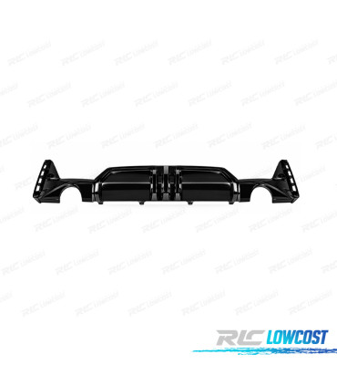 DIFUSORE BMW G20 LCI 23-25 LOOK M 330i NERO LUCIDO