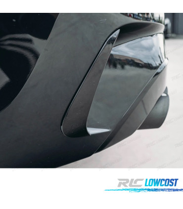 PROFILI PARAURTI POSTERIORE BMW G20 19-22 LOOK M NERO LUCIDO