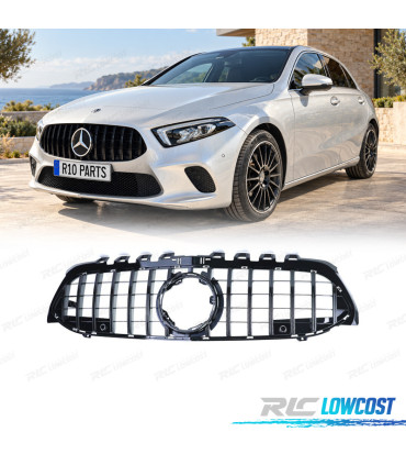 GRIGLIA MERCEDES CLASSE A W177 V177 18-24 LOOK GT NERO LUCIDO CAMARA