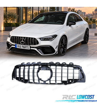 GRIGLIA MERCEDES CLA C118 X118 19-23 LOOK GT NERO LUCIDO CAMARA