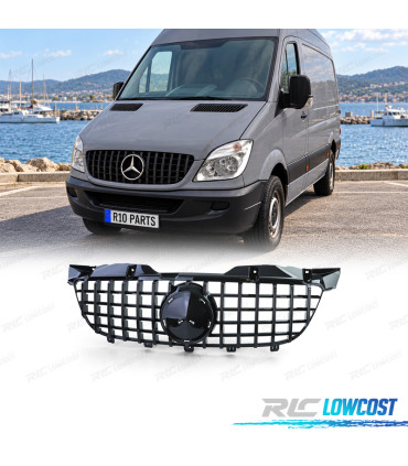 GRIGLIA MERCEDES SPRINTER W906 06-13 LOOK GT NERO LUCIDO