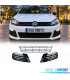 GRIGLIE INFERIORI VOLKSWAGEN VW GOLF 6 R20 NERO LUCIDO