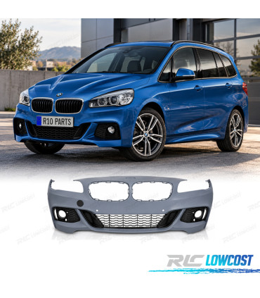 PARAURTI ANTERIORE BMW F45 F46 15-19 LOOK M PDC ACC