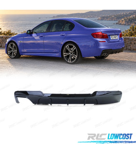 DIFFUSORE BMW F10 F11 LOOK M PERFORMANCE NERO LUCIDO