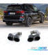 TERMINALI DI SCARICO BMW X5 G05 X6 G06 X7 G07 40i LOOK M NERO LUCIDO