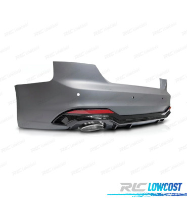 PARAURTI POSTERIORE AUDI A5 16-19 LOOK RS5 NERO