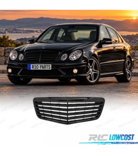 GRIGLIA MERCEDES CLASSE E W211 06-09 LOOK AMG NERA