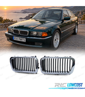 GRIGLIE BMW E38 94-01 CROMO NERO