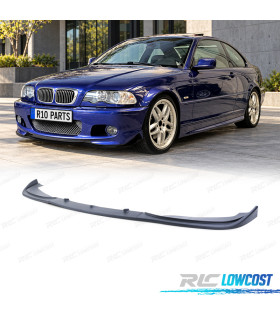 SPOILER LIP BMW E46 98-07 LOOK M3 NERO OPACO