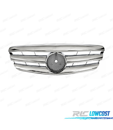 GRIGLIA ANTERIORE MERCEDES W221 05-09 LOOK AMG CROMATA