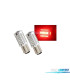 2 LAMPADE LED ROSSO BA15S PER LUCE DI STOP