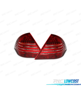 FANALI PER MERCEDES CLASSE E W211 02-06 LED ROSSO
