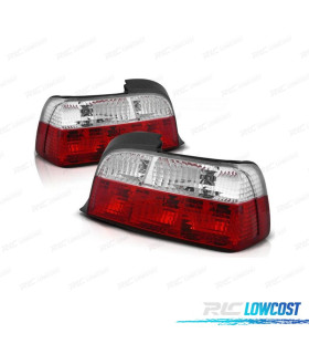 FANALI BMW E36 COUPE 90-97 ROSSO CROMATO