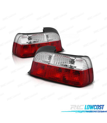 FANALI BMW E36 COUPE 90-97 ROSSO CROMATO