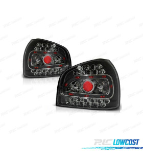 FANALI AUDI A3 96-00 LED NERO