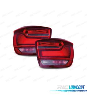 FANALI BMW F20 F21 11-15 ROSSO NERO