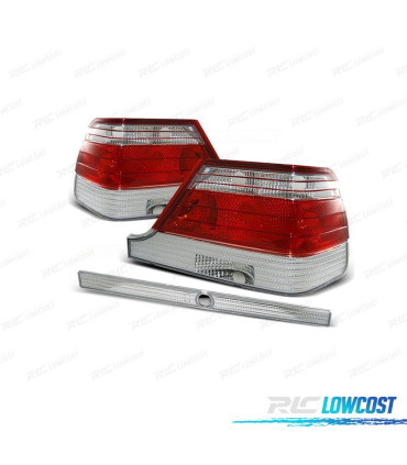 FANALI MERCEDES S W140 ROSSO BIANCO