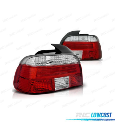 FANALI PER BMW SERIE 5 E39 00-03 COLORE ROSSO BIANCO ASPECT CELIS