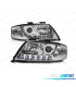 FARI AUDI A6 4B 97-99 LUCE DIURNA FONDO CROMATO