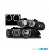 FARI BMW E39 95-00 XENON ANGEL EYES LED FONDO NERO