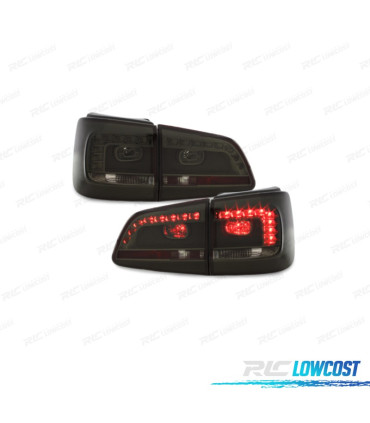 FANALI VOLKSWAGEN VW TOURAN 11-15 LED CRISTALLO SCURO