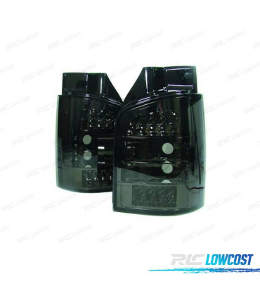 FANALI PER VOLKSWAGEN VW TRANSPORTER T5 1P 03-09 LED FONDO SCURO