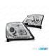 FARI OPEL VECTRA C 02-05 LUCE DIURNA FONDO CROMATO