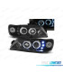 FARI PEUGEOT 306 97-01 OCCHI ANGELICI SFONDO NERO