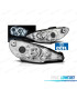 FARI PEUGEOT 206 98-08 ANGEL EYES CCFL FONDO CROMATO