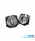 FARI VOLKSWAGEN VW GOLF 2 83-91 FONDO CROMATO