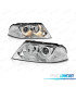 FARI PER VOLKSWAGEN VW PASSAT 3BG 00-05 ANGEL EYES FONDO CROMATO