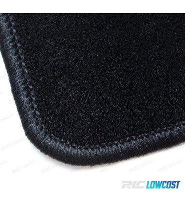 TAPPETINI SEAT IBIZA 6L SENZA LOGO BORDO NERO