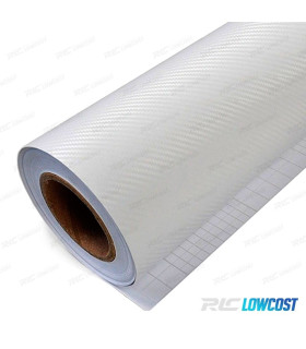 VINILE ADESIVO EFFETTO CARBONIO BIANCO