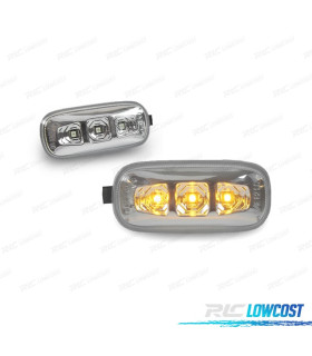 FRECCIE LATERALI A LED AUDI A4 B6 B7 01-07 CROMATE