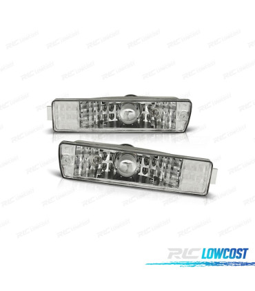 INDICATORE DI DIREZIONE ANTERIORE VOLKSWAGEN VW GOLF 2 84-91. VETRO CHIARO CROMATO