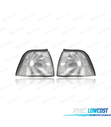 FRECCIE ANTERIORI PER BMW E36 BERLINA BIANCO OPACO