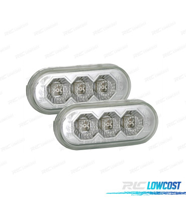 FRECCIE LATERALI A LED PER VOLKSWAGEN VW SEAT FORD CROMATE
