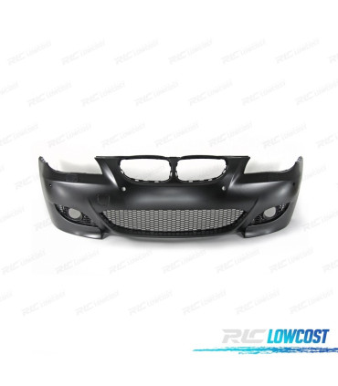 PARAURTI ANTERIORE PER BMW E60 E61 03-07 LOOK M5 PDC LAVAFARI