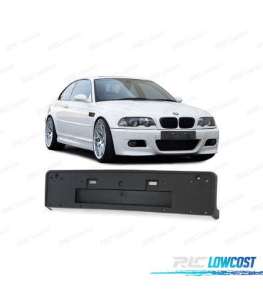 SUPPORTO TARGA PARAURTI BMW E46 LOOK M3 98-05