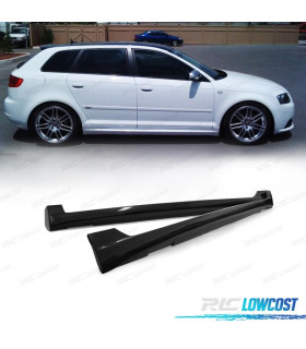 PROFILI LATERALI PER AUDI A3 8PA SPORTBACK 03-11 LOOK SLINE