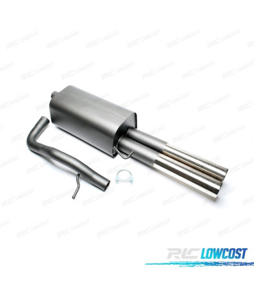 SILENZIATORE DI SCARICO PER AUDI A4 B5 LIMOUSINE AVANT 1994-2001 X2