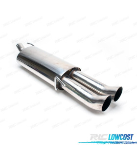SILENZIATORE DI SCARICO PER VOLKSWAGEN VW GOLF III, GOLF III CABRIO 1991-1998 x2 DTM