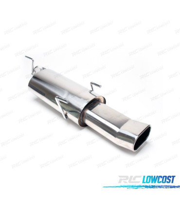 SILENZIATORE DI SCARICO PER OPEL VECTRA 1995-2003 INOX DTM