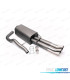 SILENZIATORE DI SCARICO PER VOLKSWAGEN VW BORA 1998-2005 x2 DTM