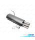 SILENZIATORE DI SCARICO PER PEUGEOT 206 09 1998- x2