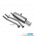SILENZIATORE DI SCARICO PER BMW SERIE 3 E30 L4 1982-1993 x2 DTM